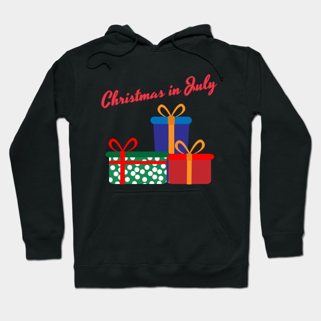 Christmas In July Hoodie by MtWoodson